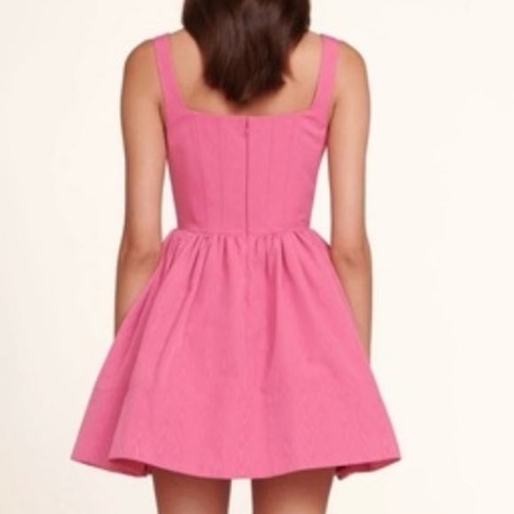 Staud Landscape Pink Mini Dress - Picture 2 of 2